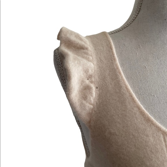 Free People - cream / flutter wool top - Picture 3 of 6